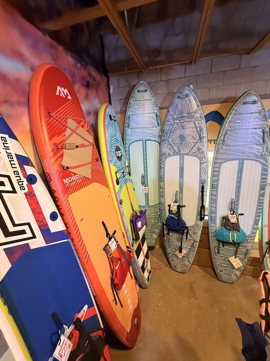 Aqua Marina Monster and iROCKER ULTRA boards