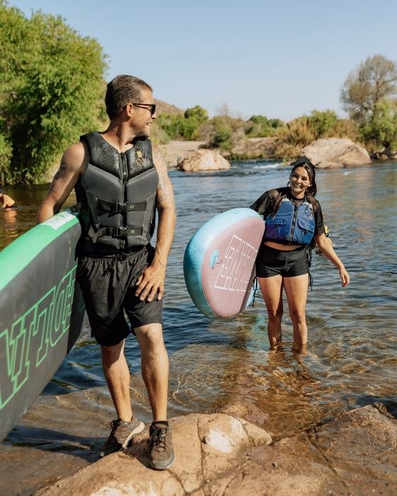 Redline customers on the river